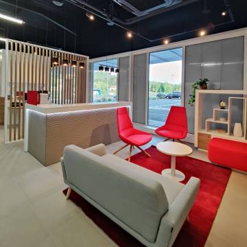 Agencement de banque