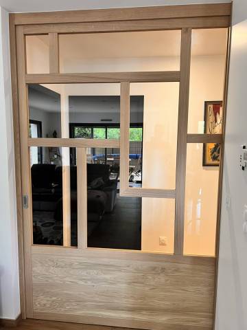 Porte coulissante sur mesure