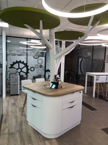 Agencement de banque