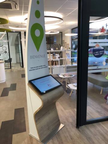 Agencement de banque