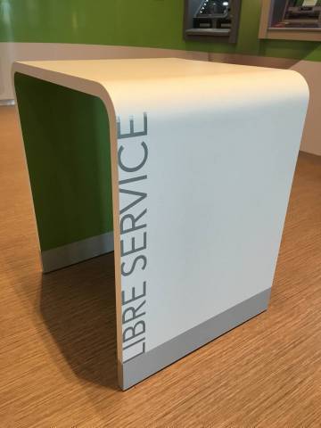 Agencement de banque