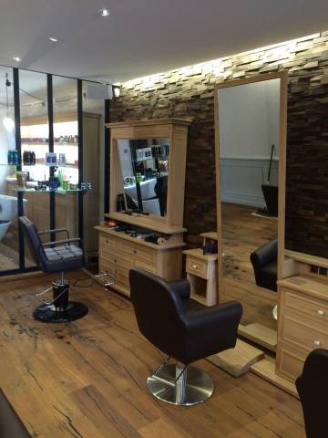 Agencement d'un salon de coiffure