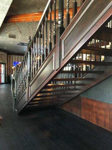 Escalier double limon