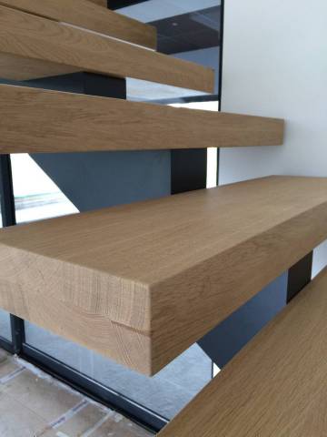 Escalier limon central