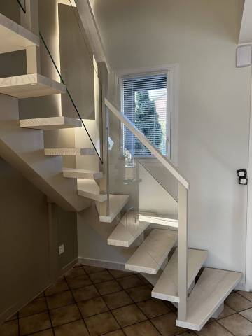 Escalier sur mesure limon central