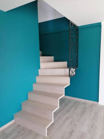 Escalier sans limon