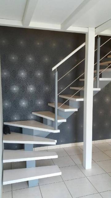 Escalier limon central