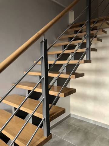 Escalier à crémaillère