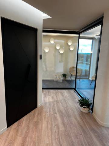 Porte d'entrée et coulissants aluminium