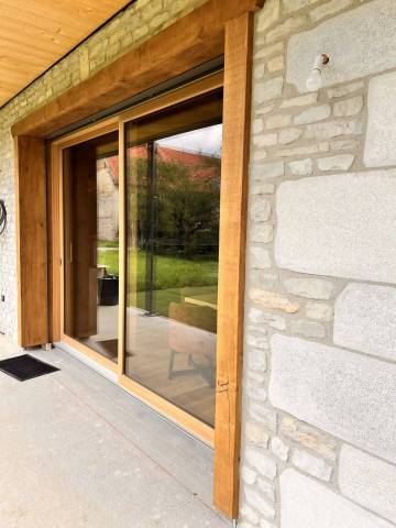 Levant coulissant en bois