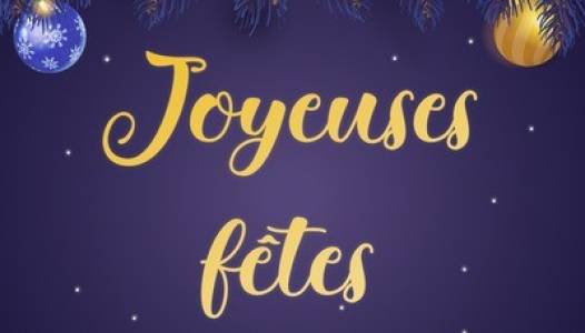 Joyeuses fêtes